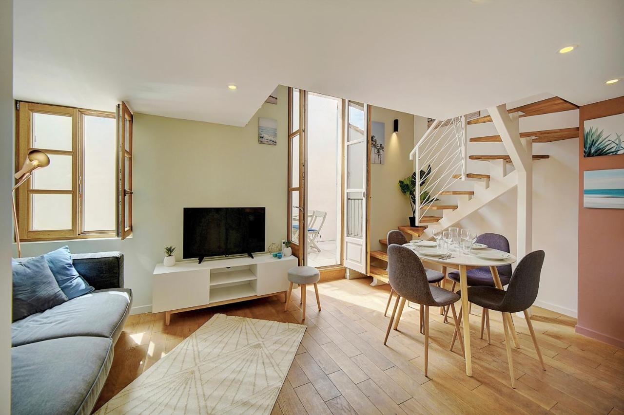 Mimosa-200M Plage-4Minpalais-Verriere Cote D'Azur Apartman Cannes Kültér fotó